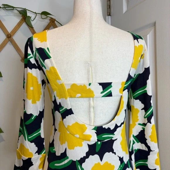 DIANE VON FURSTENBERG Stella Silk Floral Dress - Picture 6 of 7